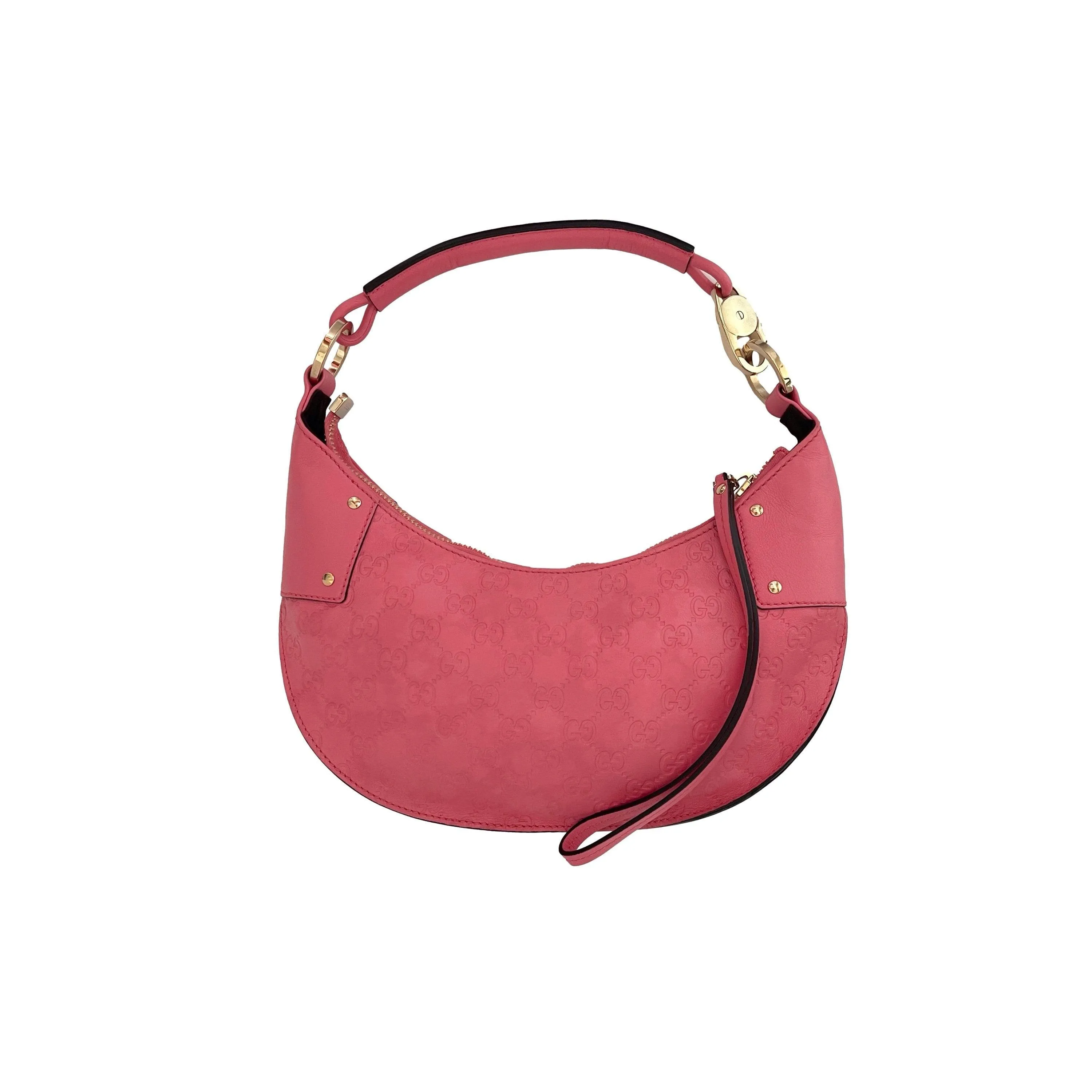 Gucci Pink Logo Shoulder Bag