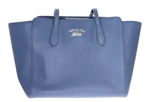 Gucci Small Leather Swing Tote