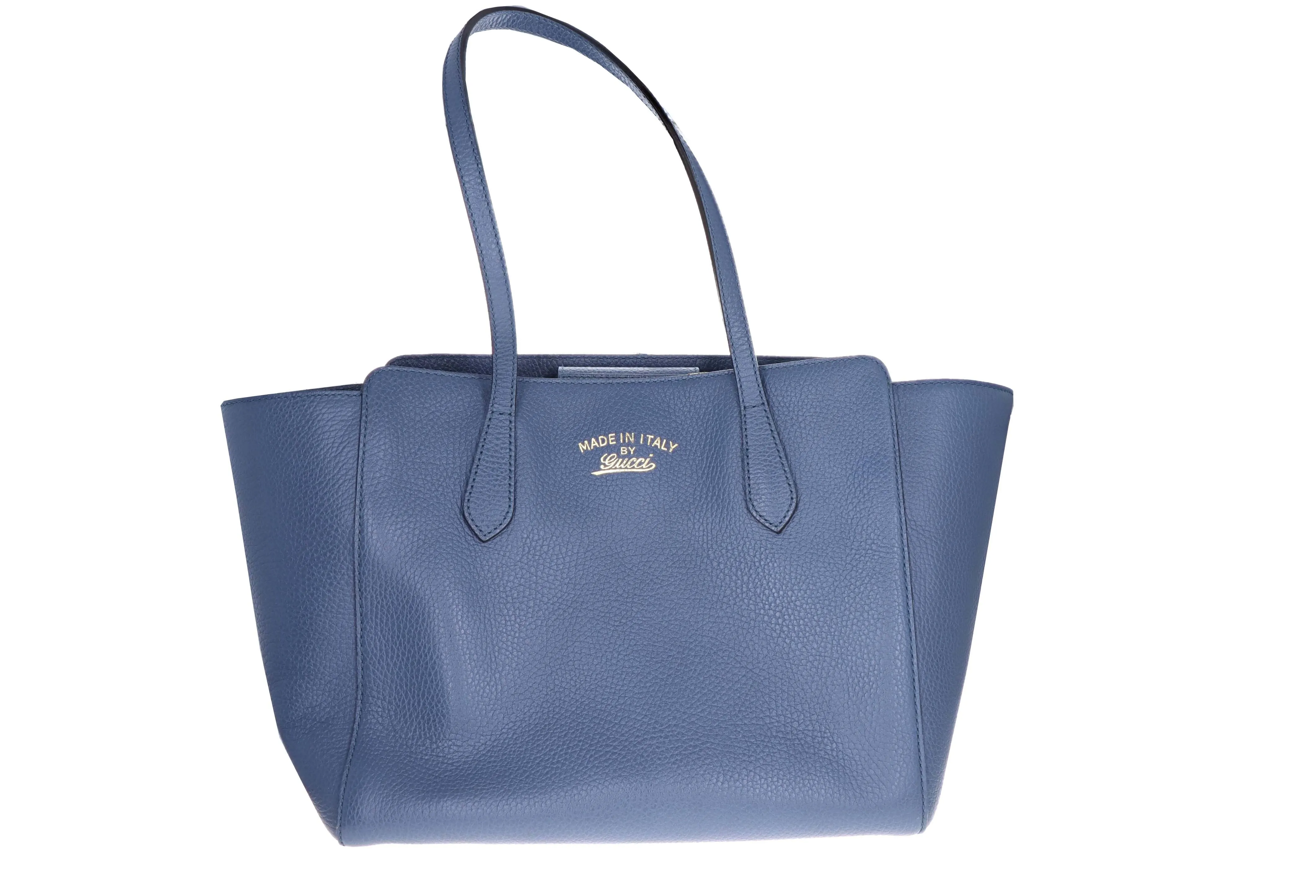 Gucci Small Leather Swing Tote