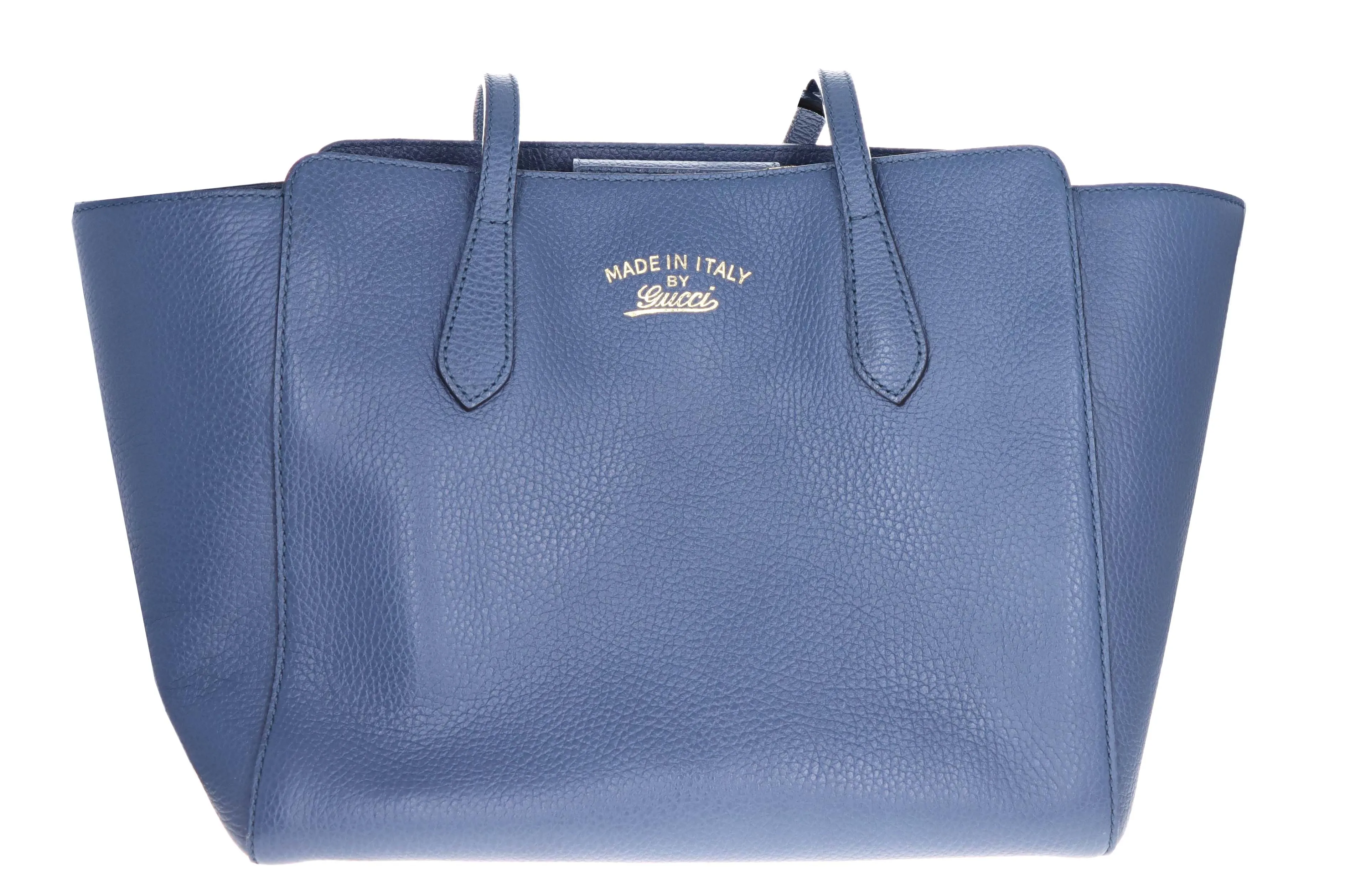 Gucci Small Leather Swing Tote