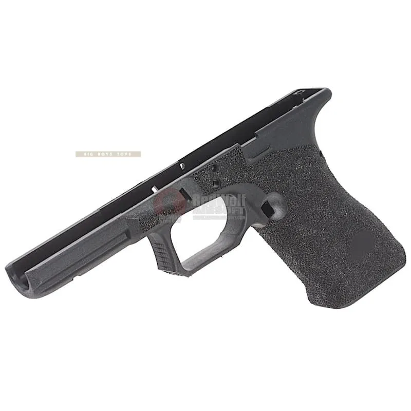Guns Modify Polymer Gen 3 RTF Frame (Stippling AGC Style) for Tokyo Marui Model 17 - Black