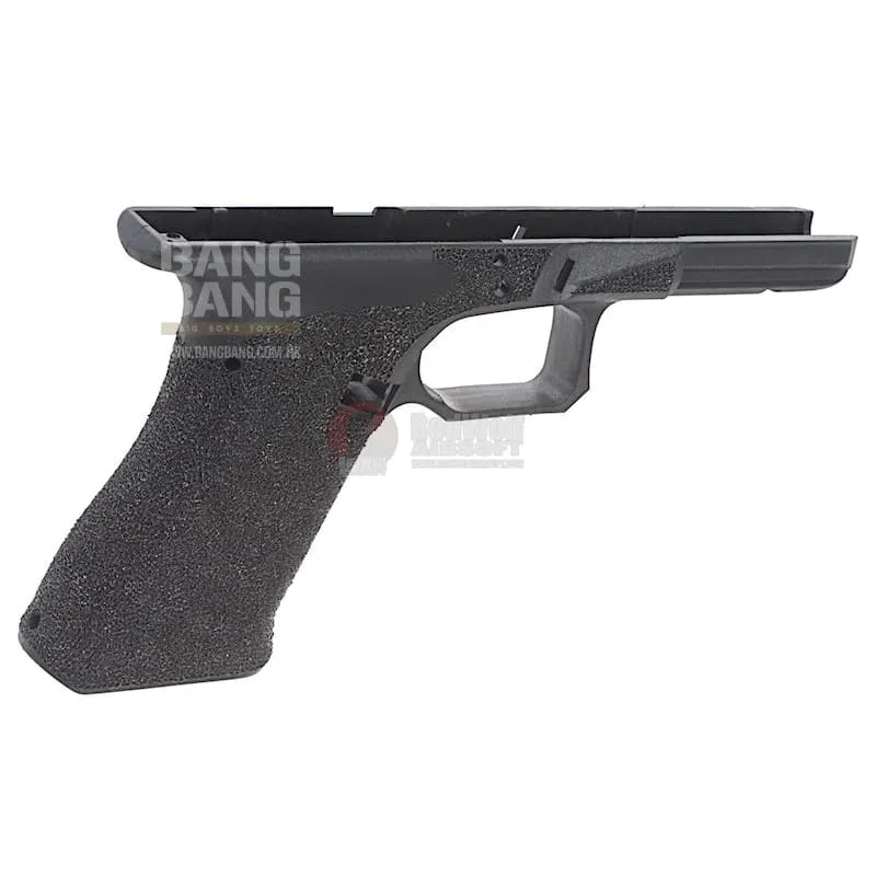Guns Modify Polymer Gen 3 RTF Frame (Stippling AGC Style) for Tokyo Marui Model 17 - Black