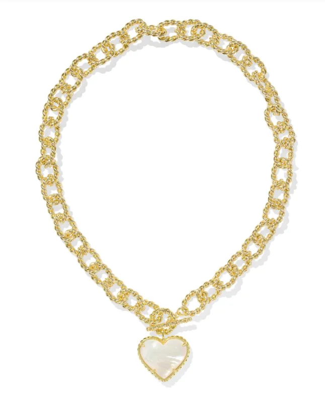 Haisley Heart Statement Necklace