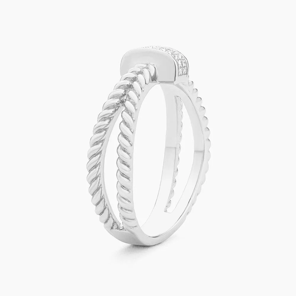 Halfway Point Statement Ring