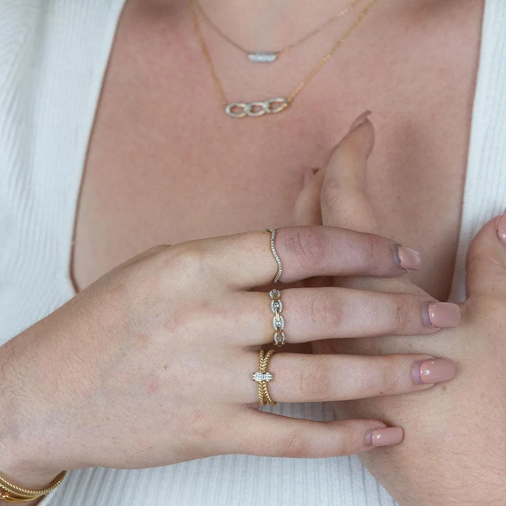 Halfway Point Statement Ring
