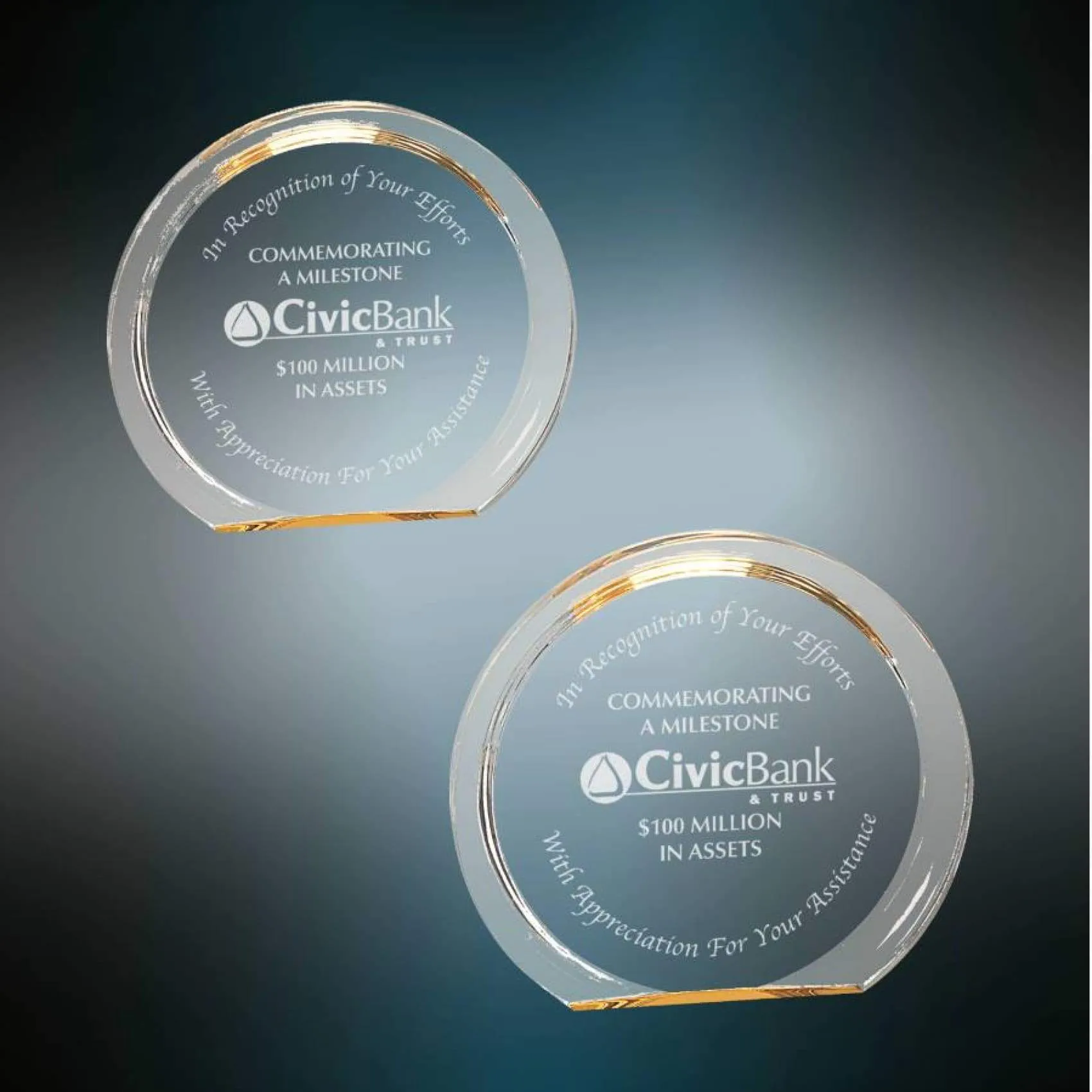Halo Acrylic Award