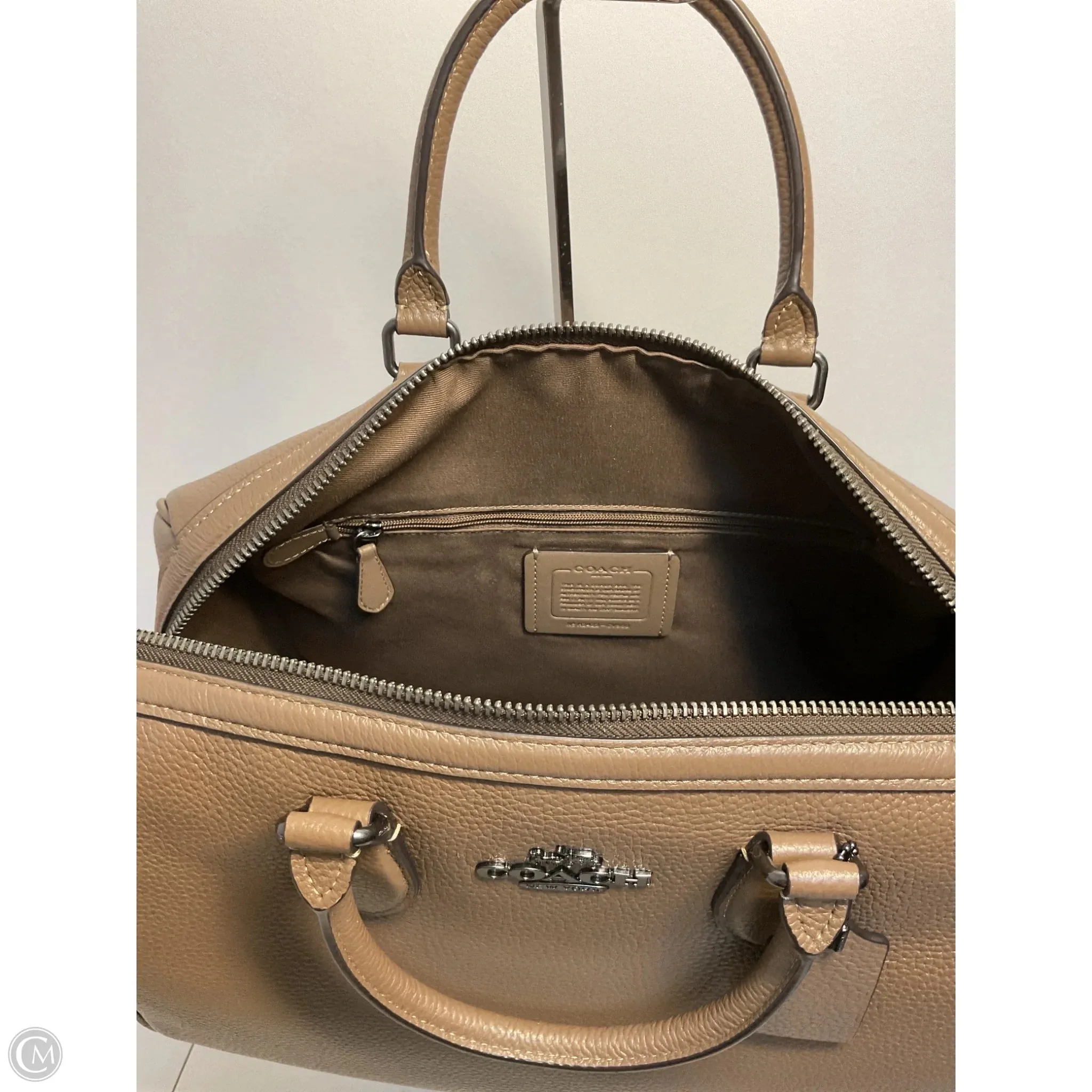 Handbag Designer By Coach, Size: Large