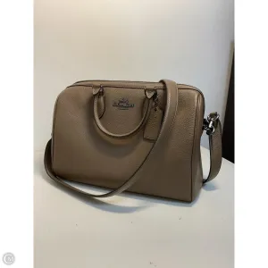 Handbag Designer By Coach, Size: Large