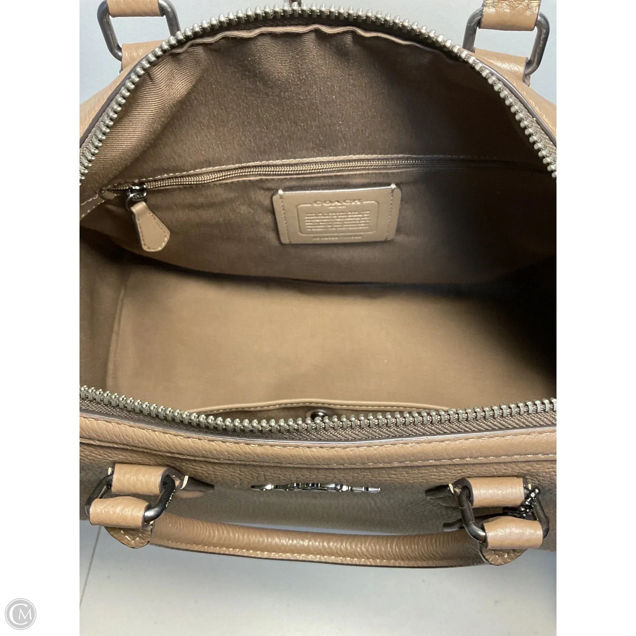 Handbag Designer By Coach, Size: Large