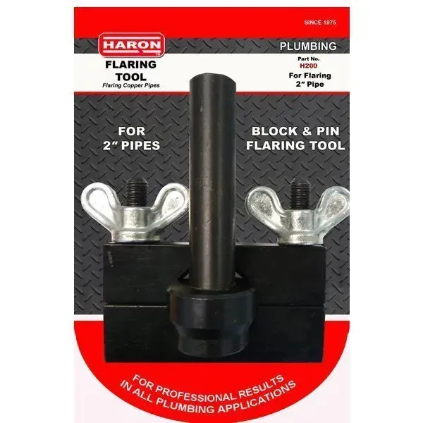 Haron H200 2″ Heavy Duty Block and Pin Flaring Tool