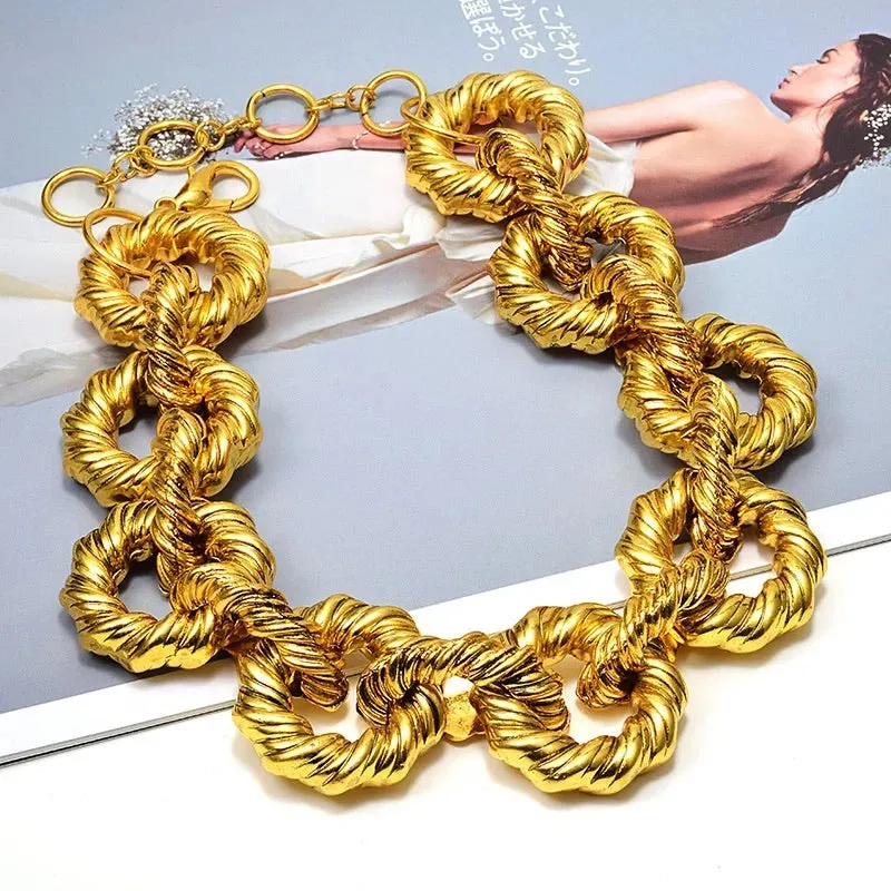 HAVANNA CHUNKY NECKLACE SET