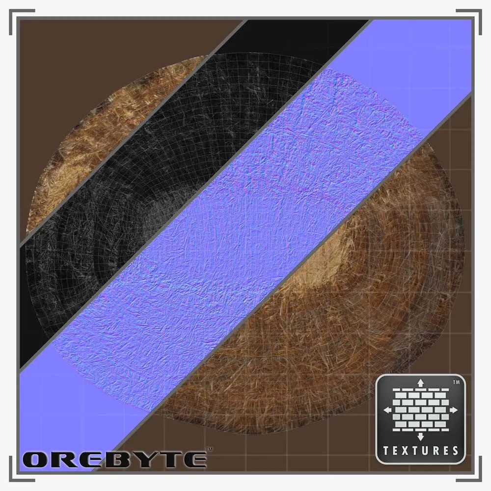 Hay Bale 01