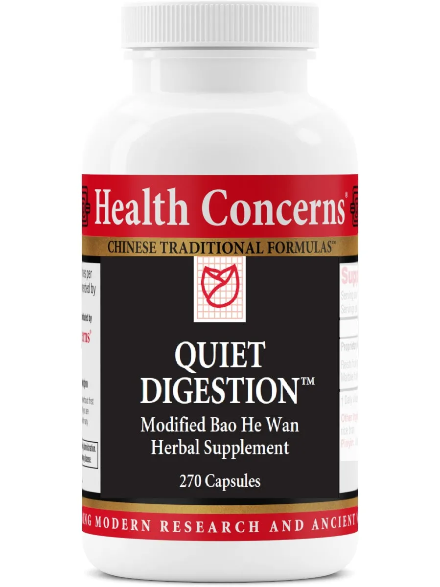 Health Concerns, Quiet Digestion, Economy Size, 270 ct