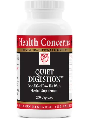 Health Concerns, Quiet Digestion, Economy Size, 270 ct