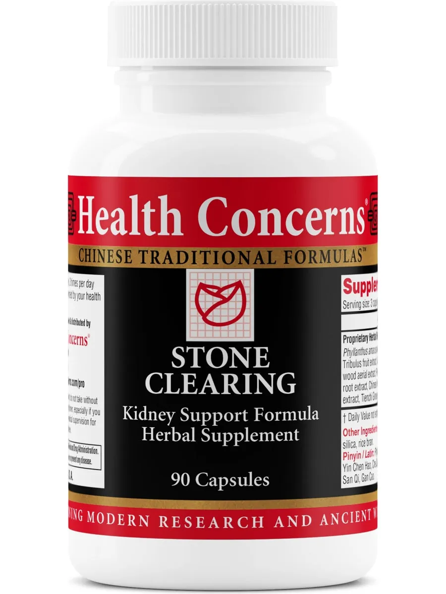 Health Concerns, Stone Clearing Formula, 90 ct