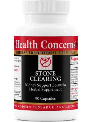 Health Concerns, Stone Clearing Formula, 90 ct