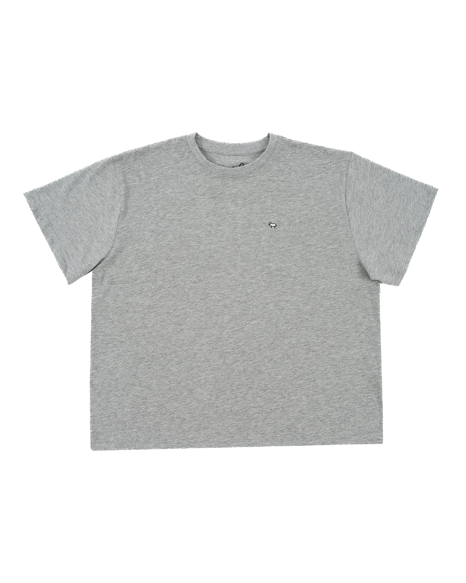 Heather Grey Boxy Beta Tee