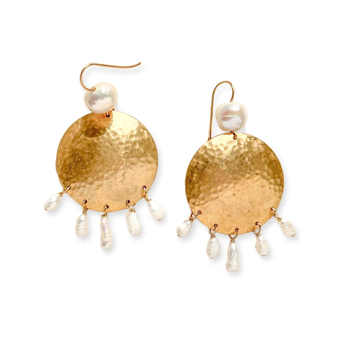 Hectae Pearl Statement Earring