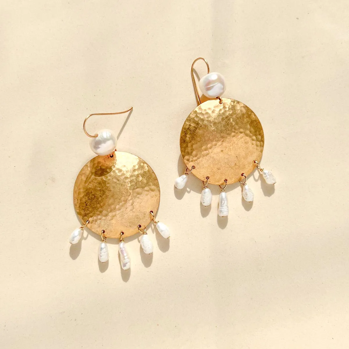 Hectae Pearl Statement Earring