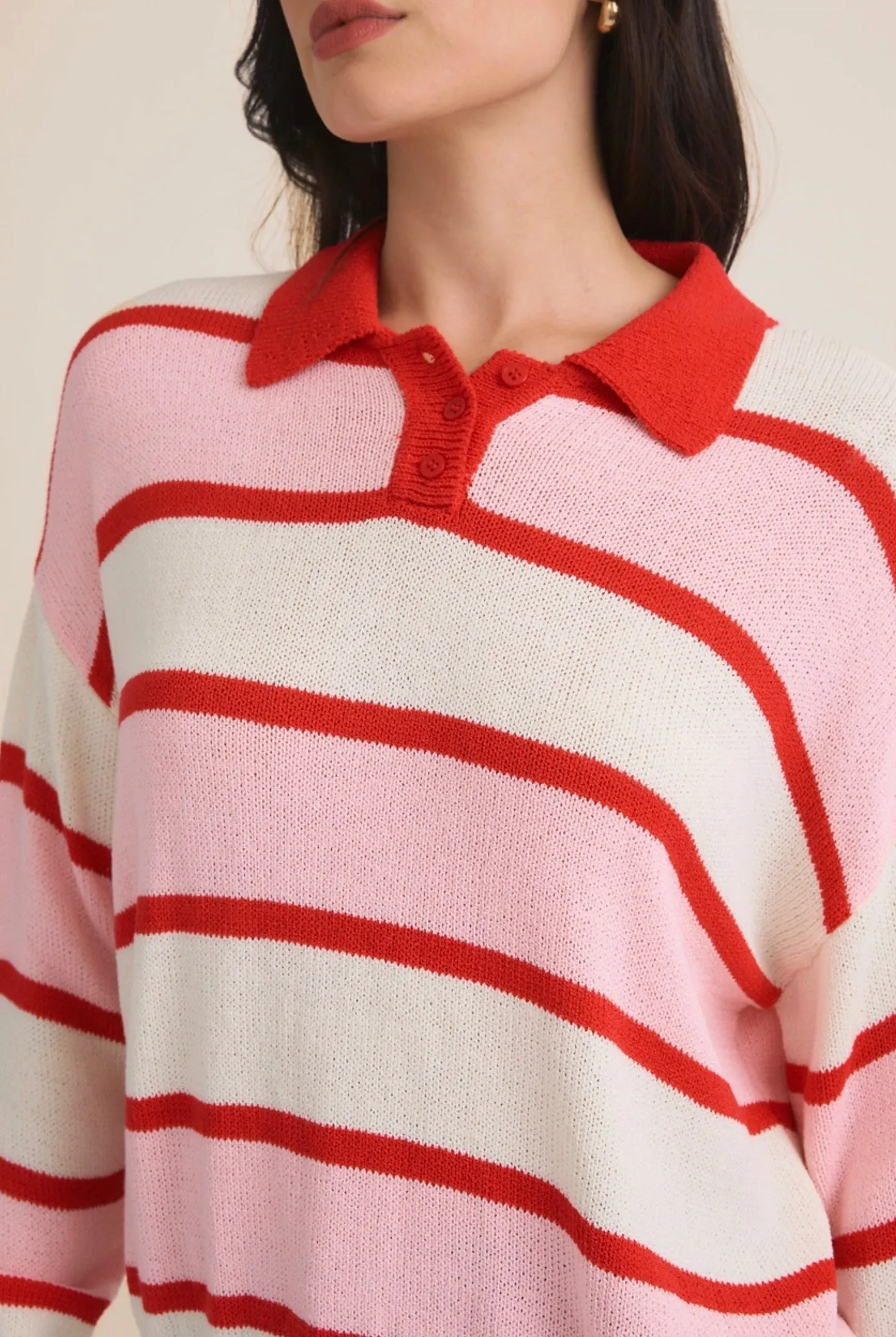 Hello, Darling Collared Sweater