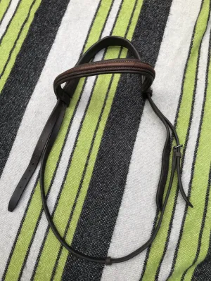heritage X full brown leather bridle part FREE POSTAGE
