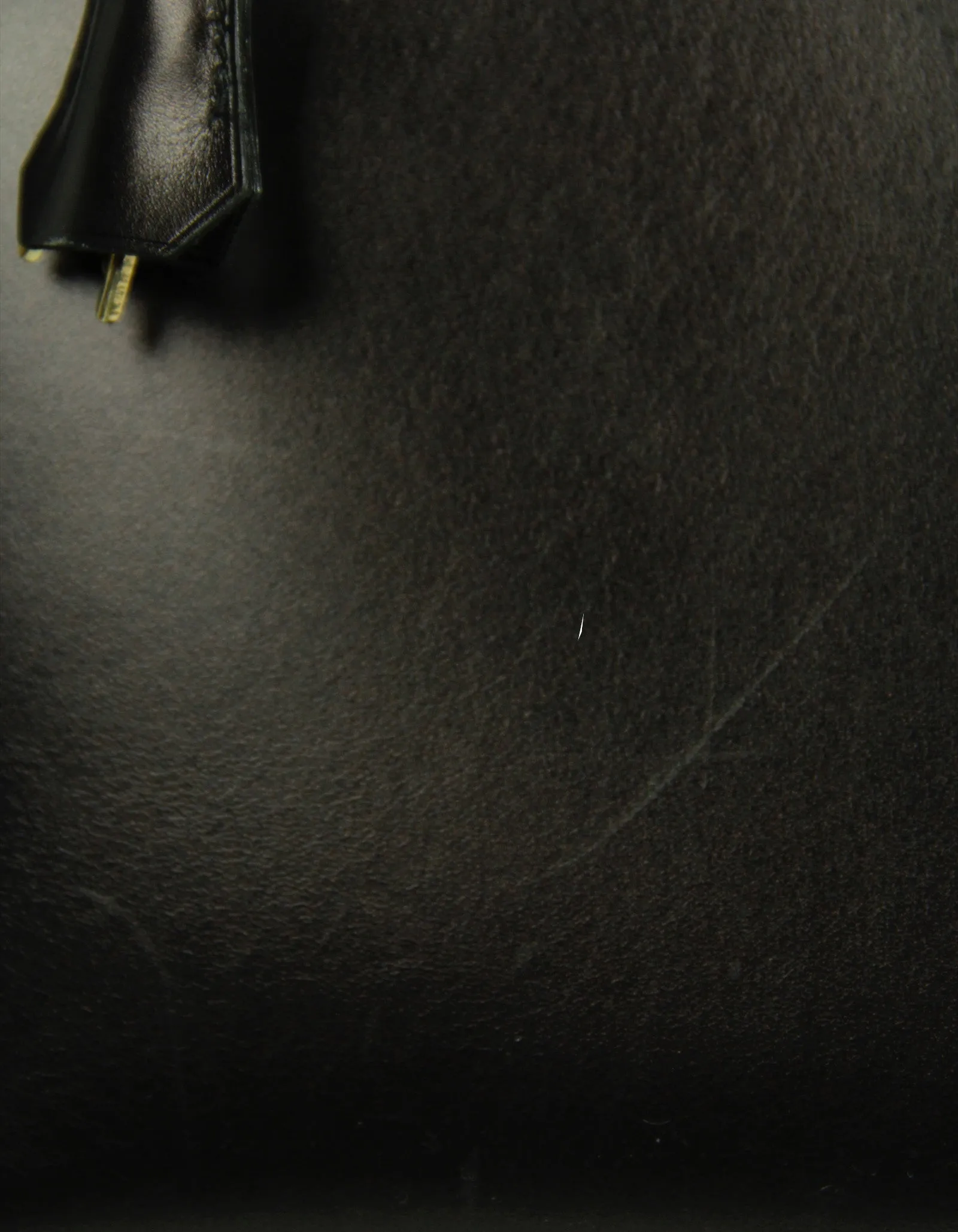 Hermes 32cm Black Box Leather Sellier Kelly Bag GHW