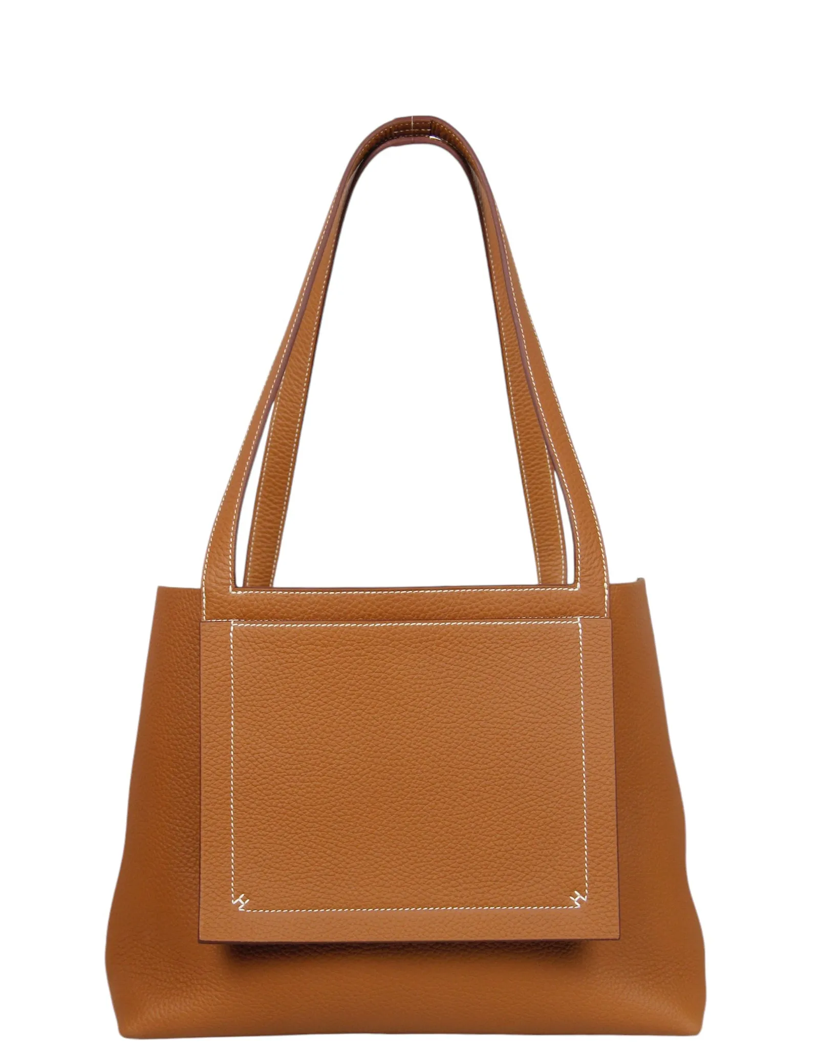 Hermes Gold Clemence Cabasellier 31 Tote