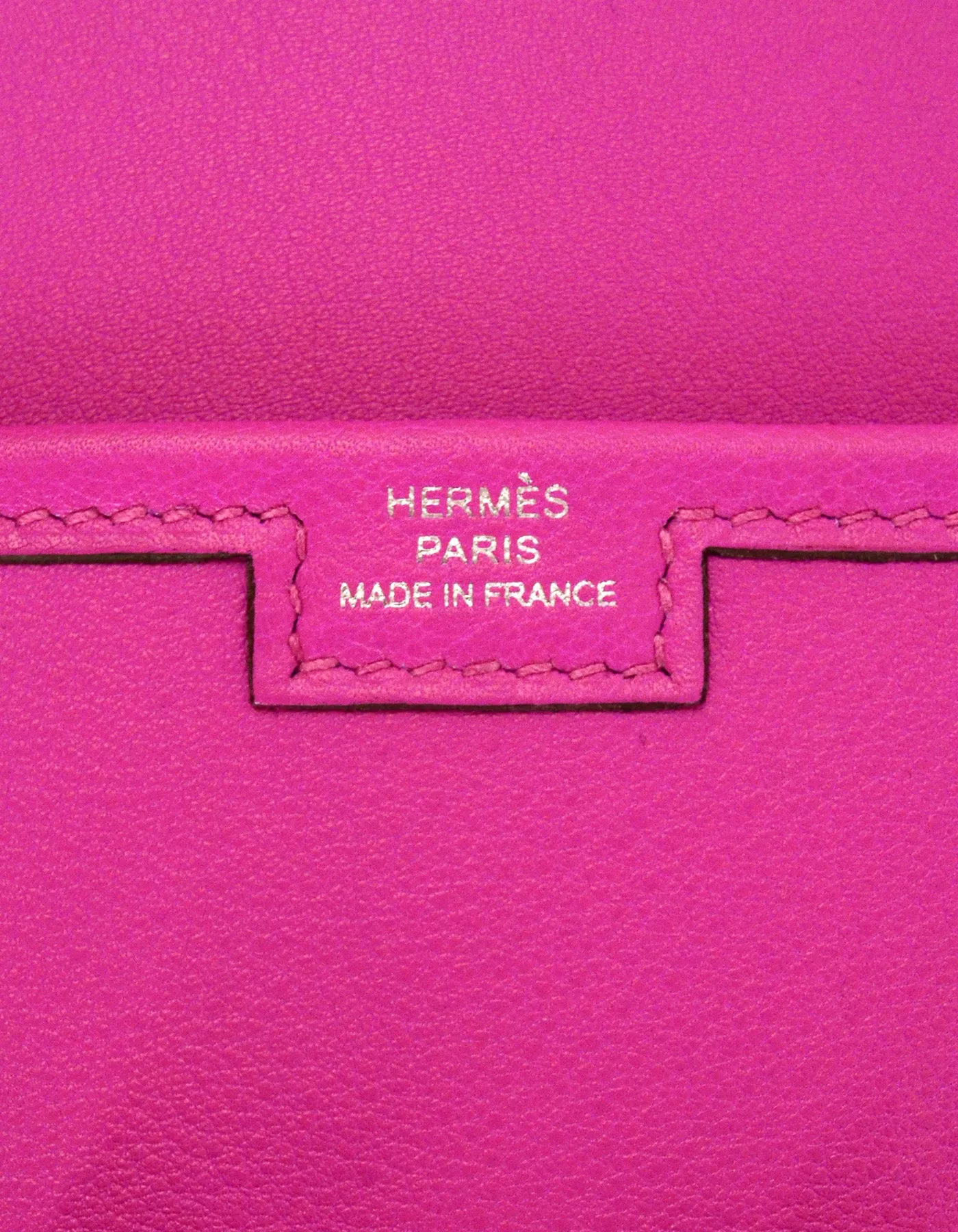 Hermes Magnolia Swift Leather Jige Elan 29 Clutch