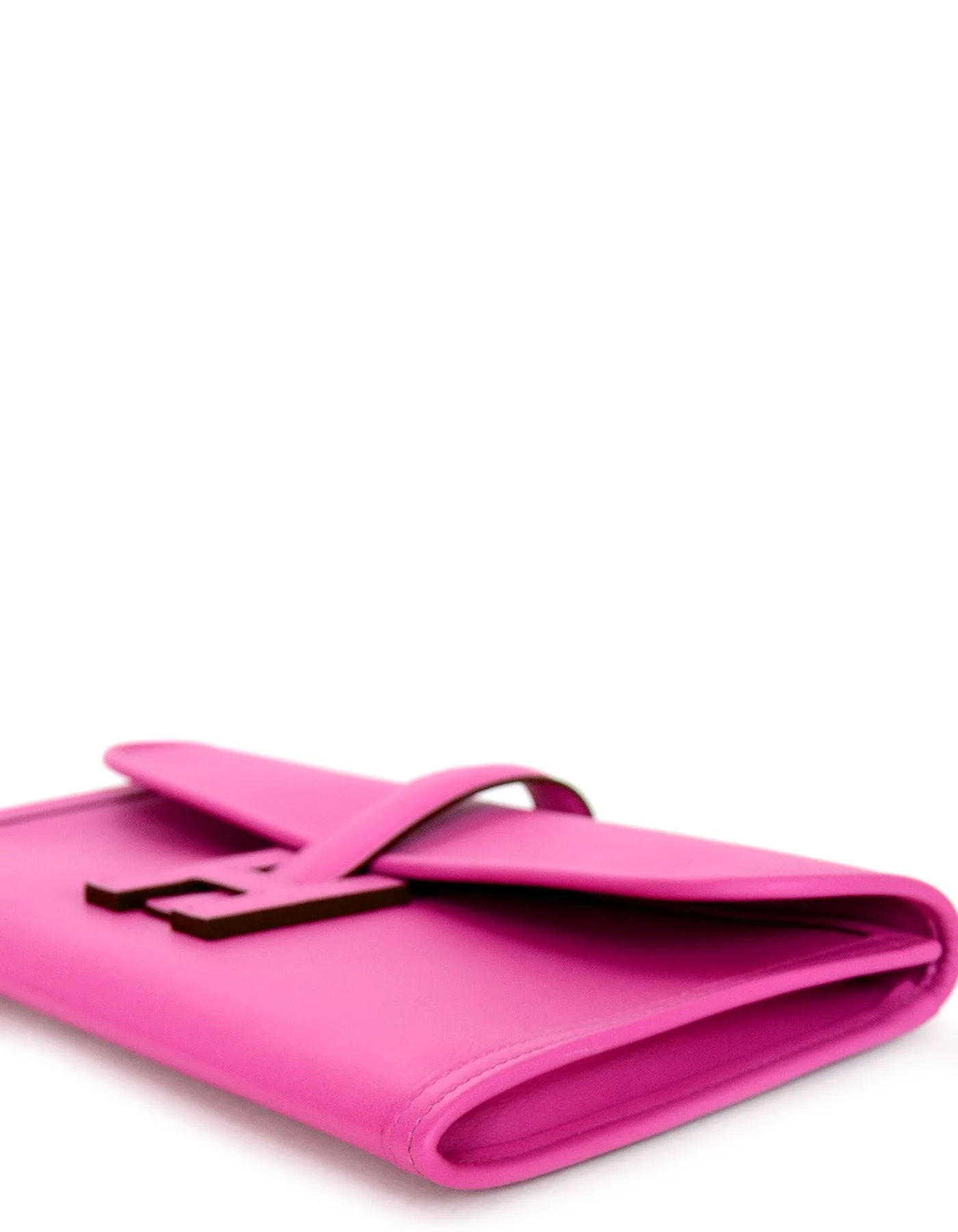 Hermes Magnolia Swift Leather Jige Elan 29 Clutch