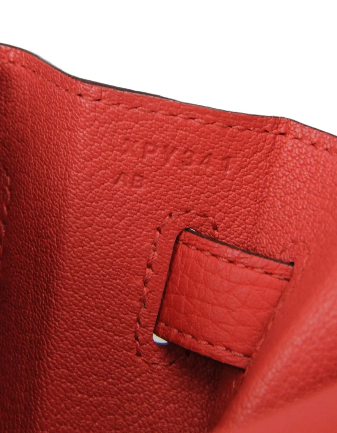 Hermes Red Togo Leather 35cm Kelly Bag PHW