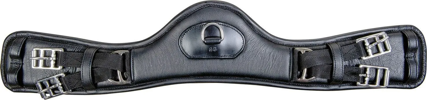 HKM Leather Girth Dressage Anatomic Without Elastic