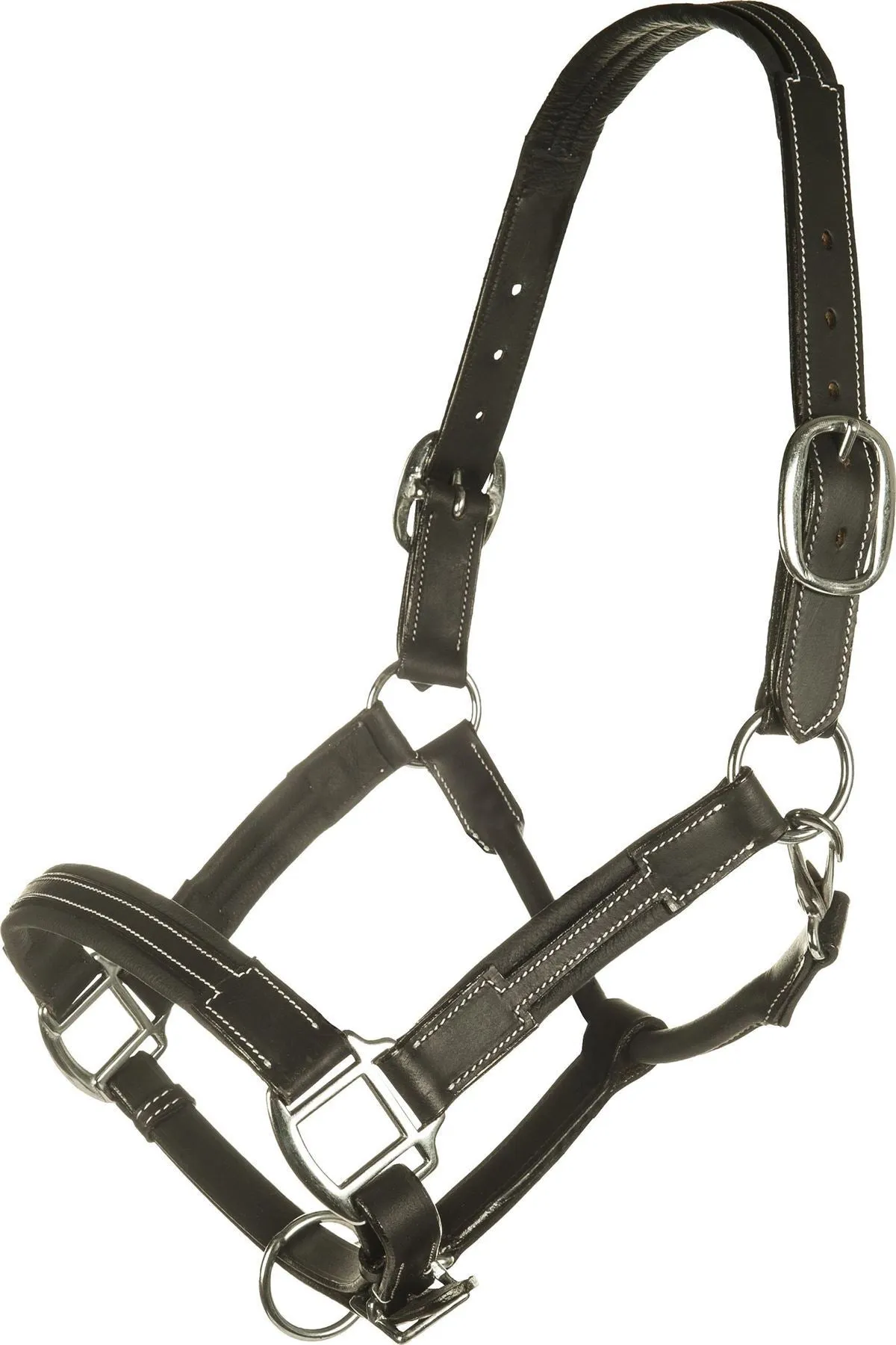 HKM Leather Head Collar Soft