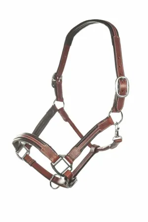 HKM Leather Head Collar Soft
