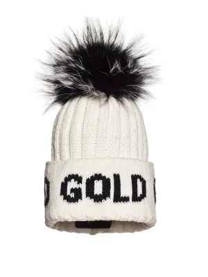 HODD Beanie Real Raccoon Fur