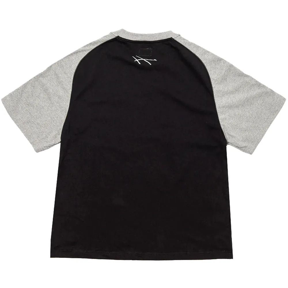 Hoddle Warped Jersey Tee Black