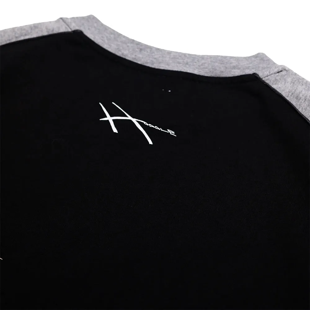 Hoddle Warped Jersey Tee Black
