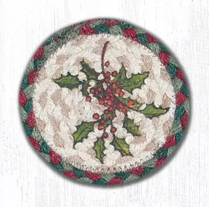 Holly Coaster (5x5")