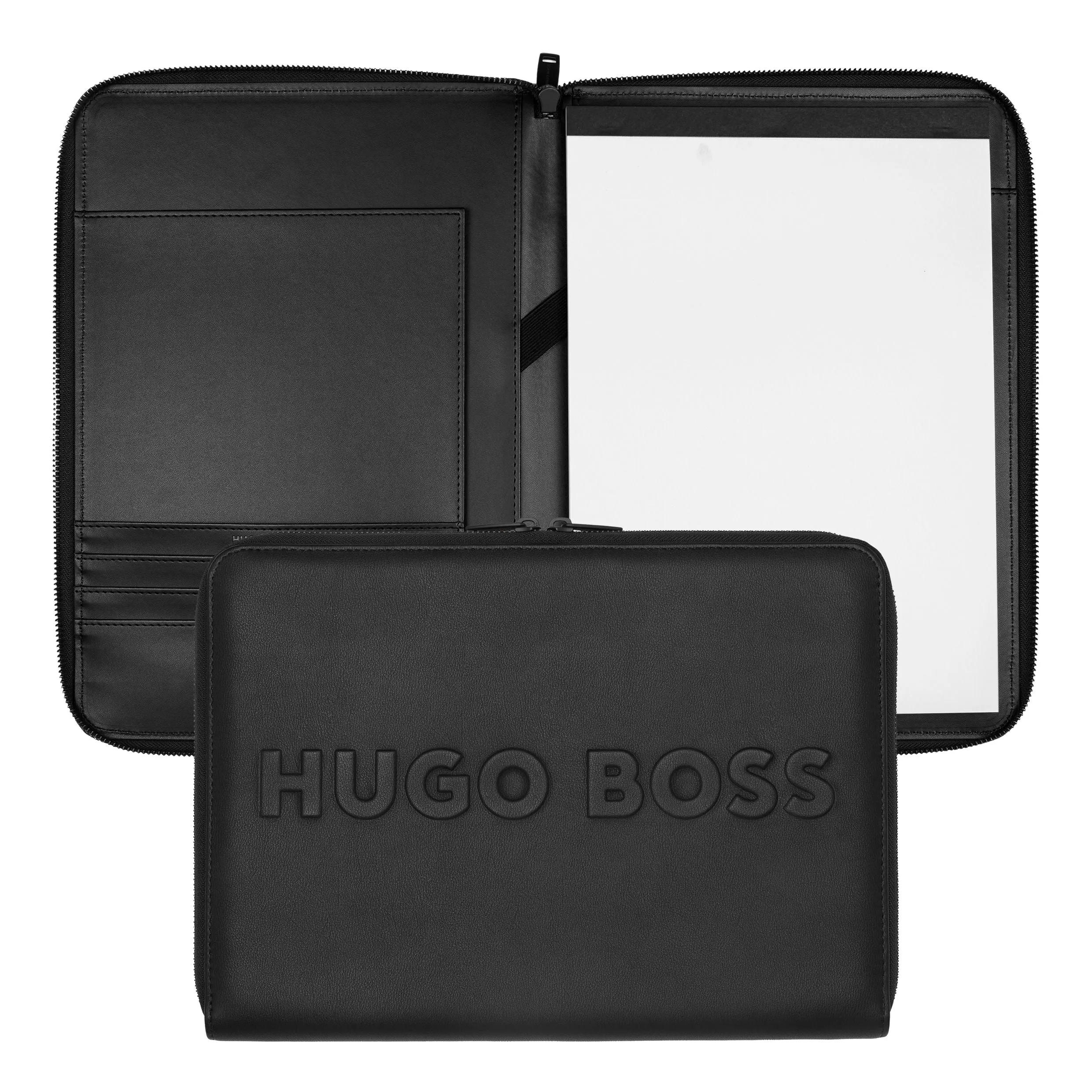 HUGO BOSS HPAP209A-Set Label Black (fountain pen & conference folder A4)