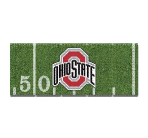 HWC15089- Ohio State Buckeyes Football (5 Panels) | 80" x 32" (tall) | Printed Pegboards | Collegiate