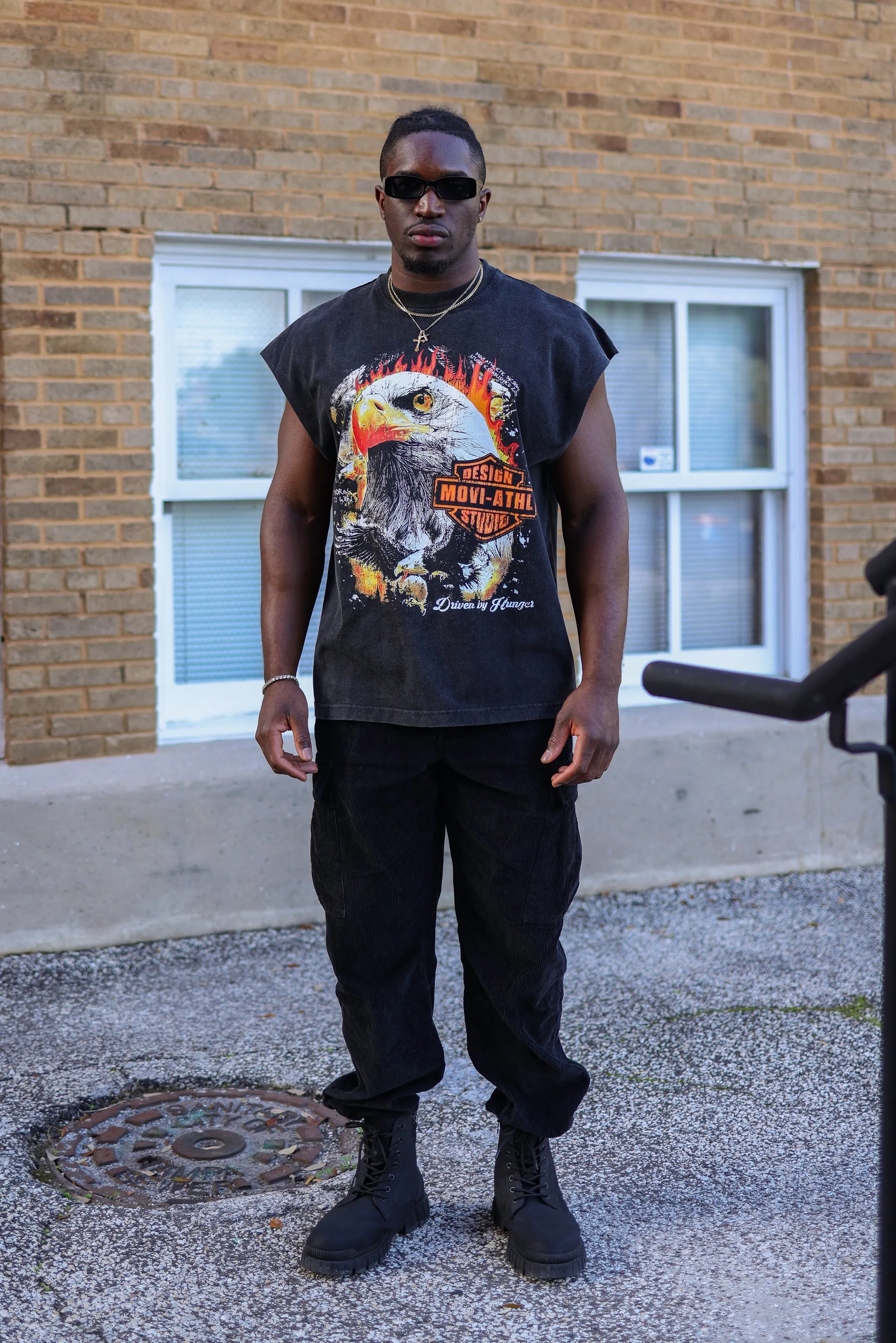 INSTINCT CUT-OFF - VINTAGE BLACK