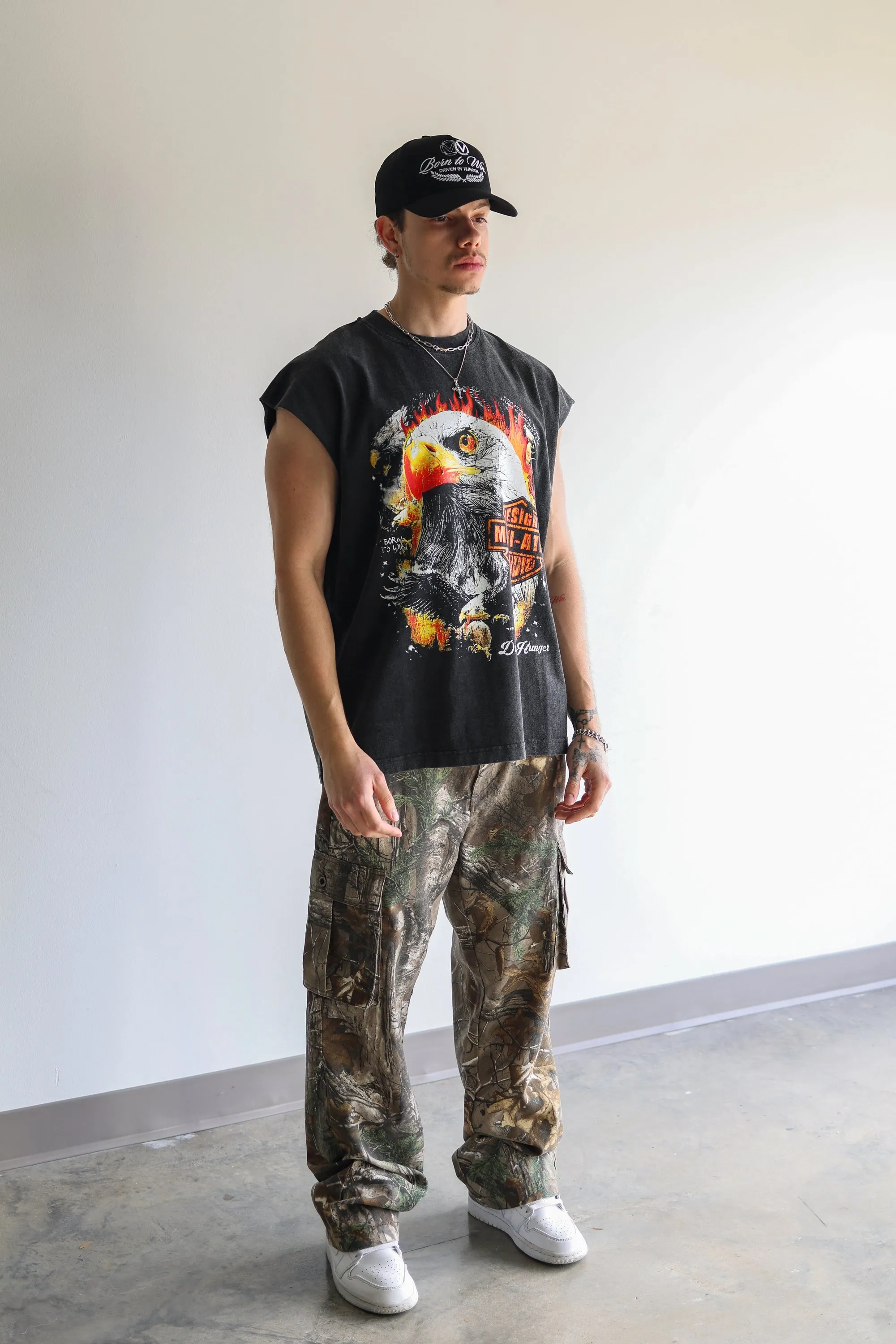 INSTINCT CUT-OFF - VINTAGE BLACK