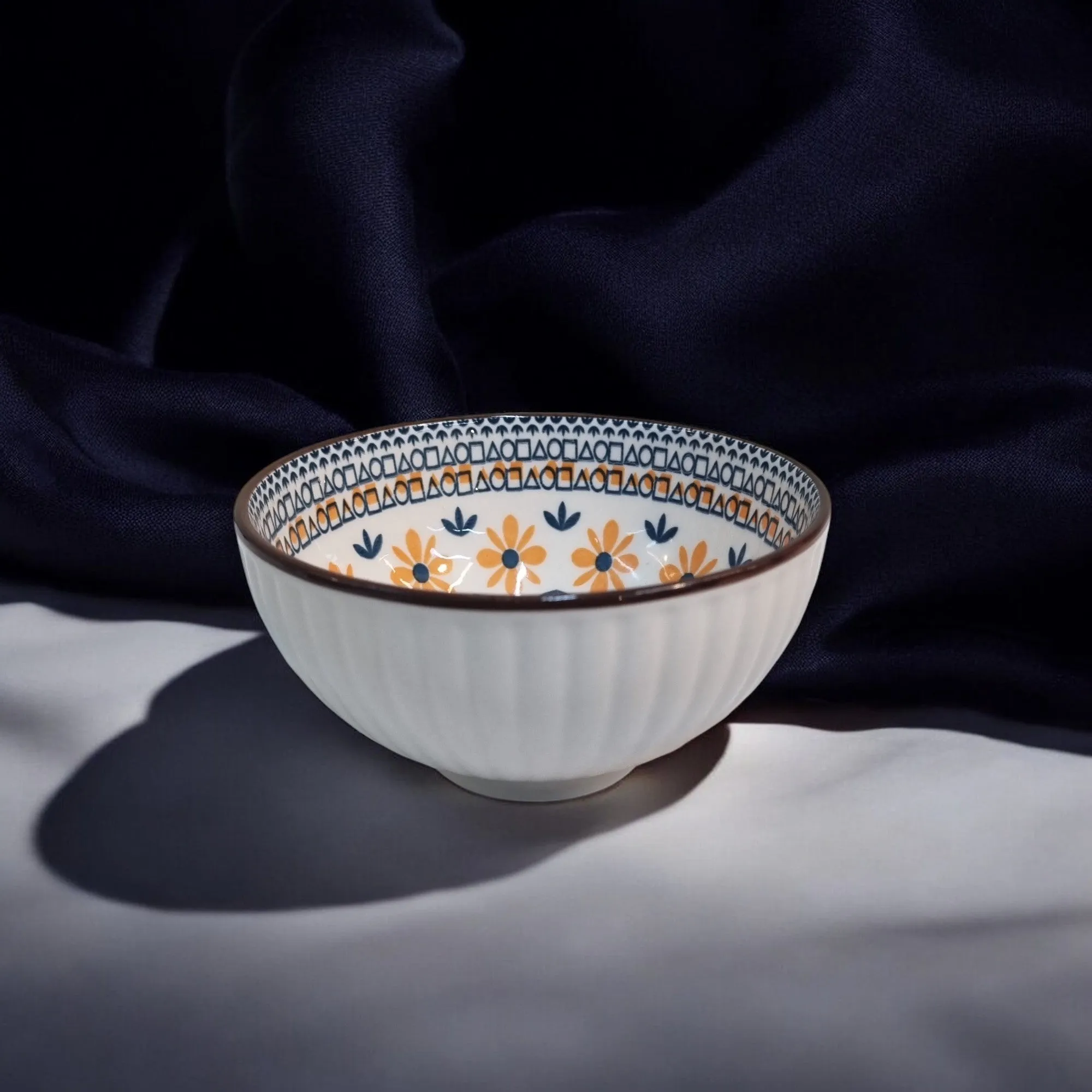 Intricate Floral Bowl (4.5 inch)