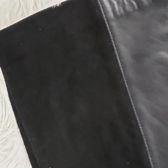 Ivonne Difusion Genuine Leather Skirt Size 40