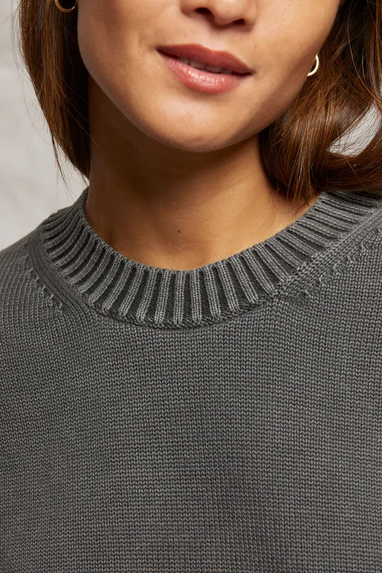 Janet Crewneck Sweater | Perfect White Tee