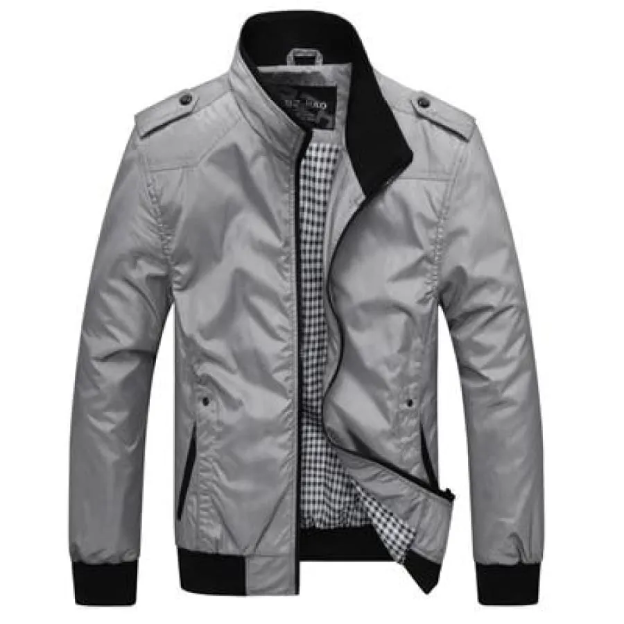 Jaqueta Casual Forro Xadrez Bomber