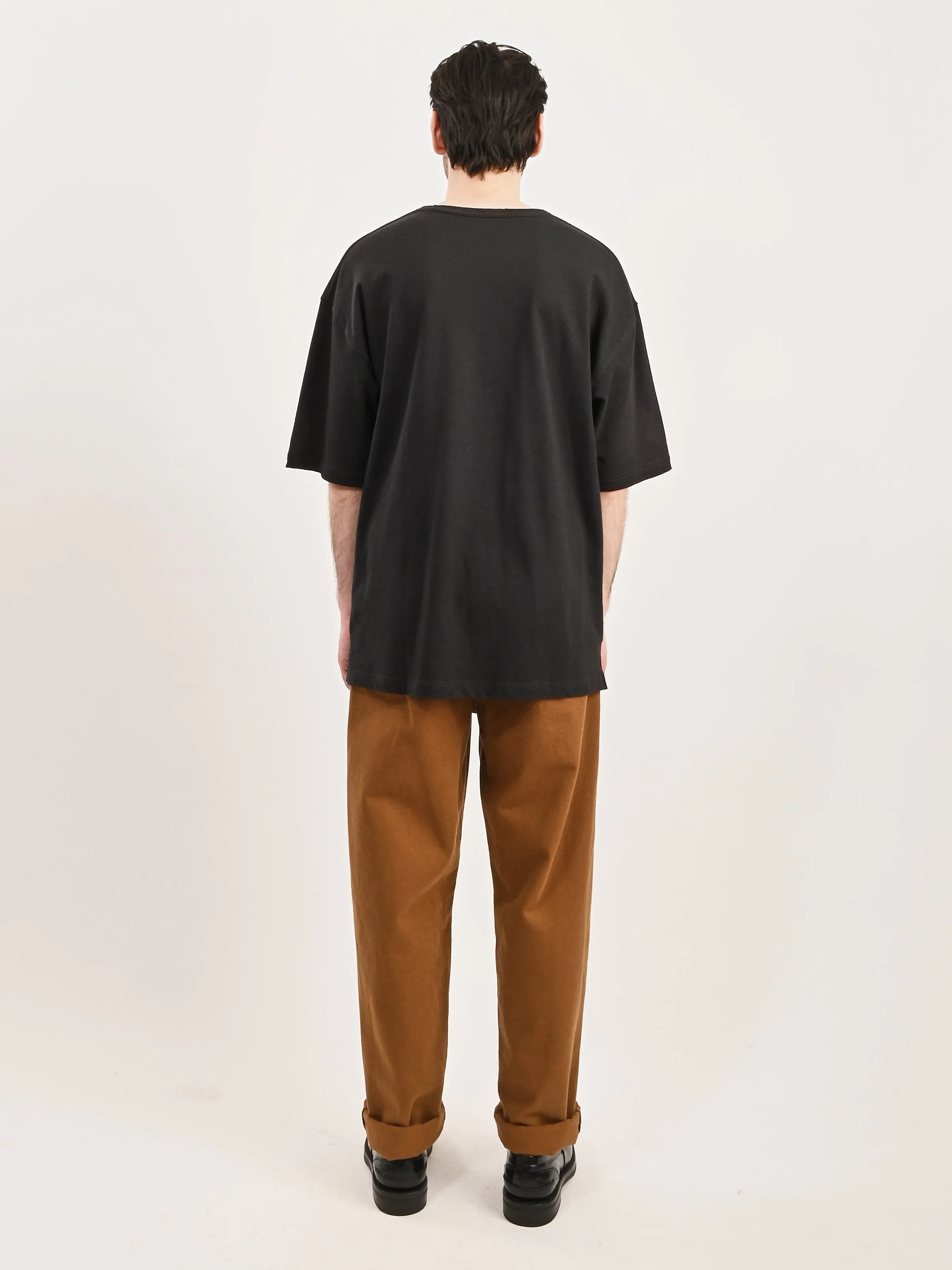 Jet Black Boxy S/S T-Shirt