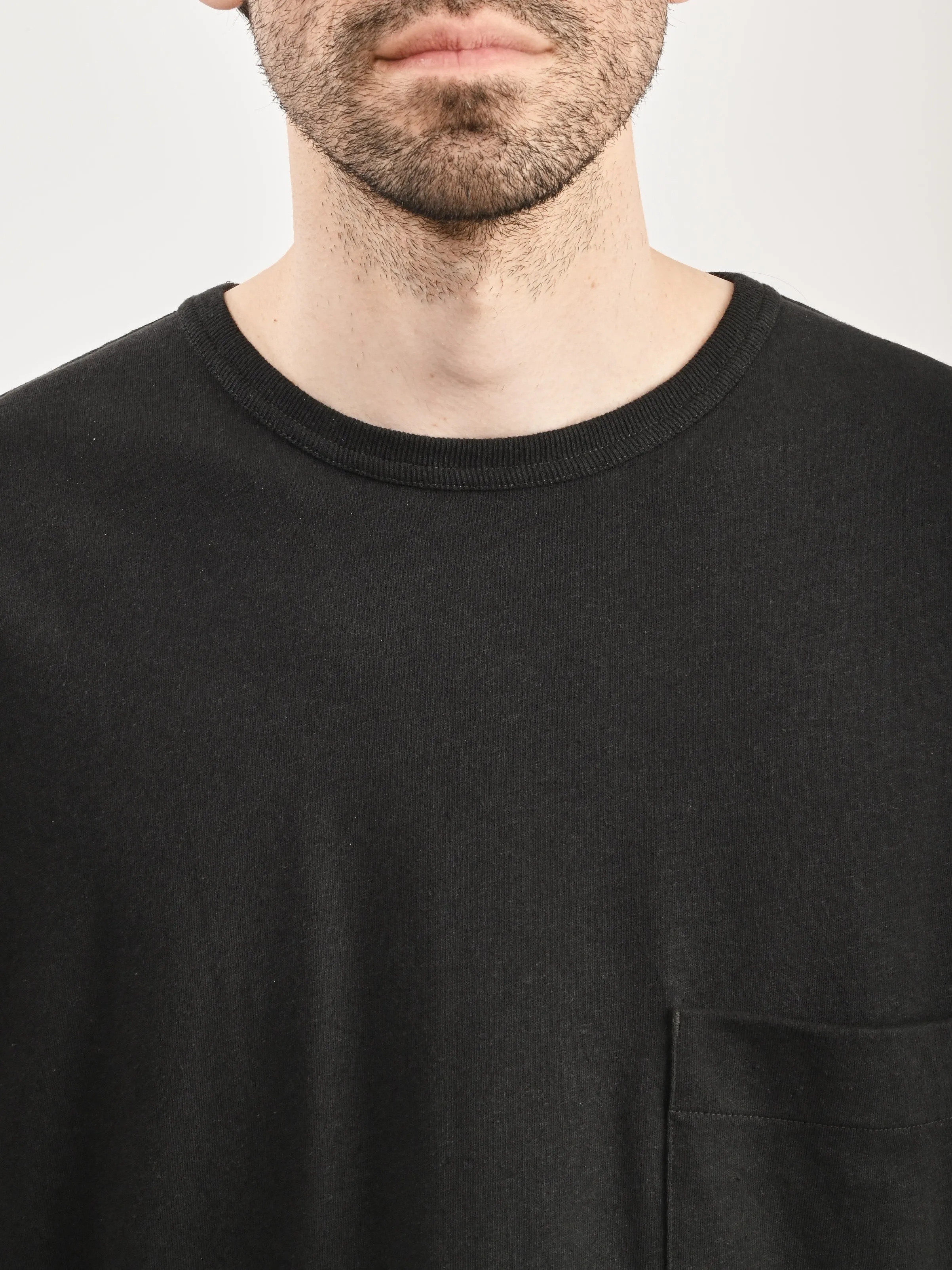 Jet Black Boxy S/S T-Shirt