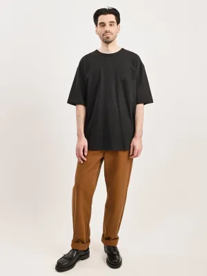 Jet Black Boxy S/S T-Shirt