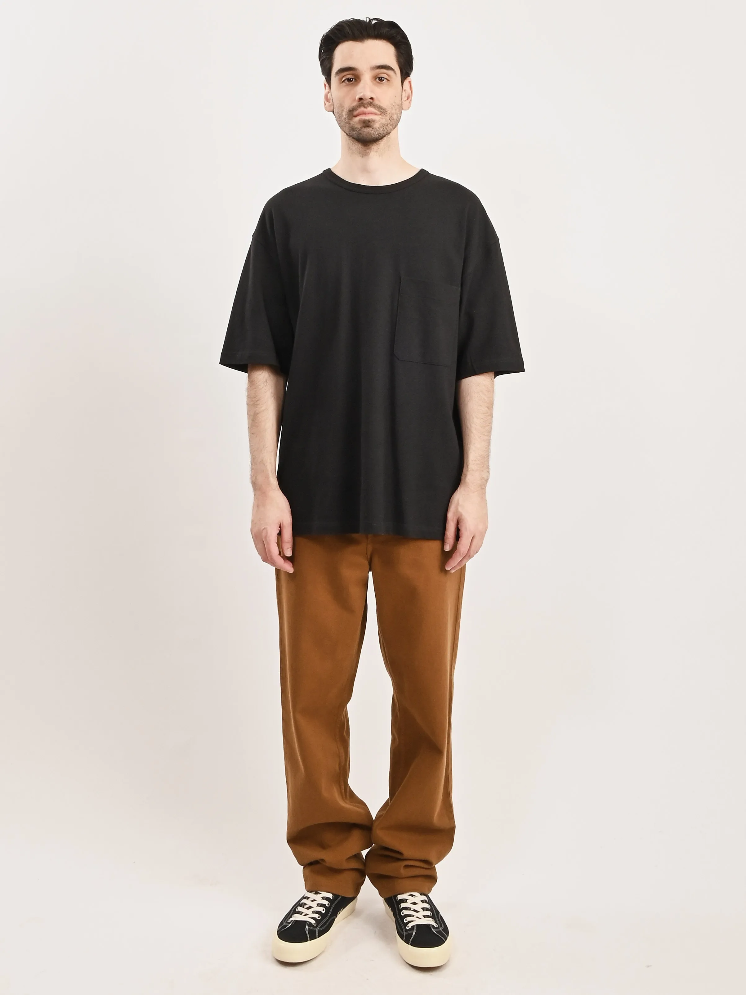 Jet Black Boxy S/S T-Shirt
