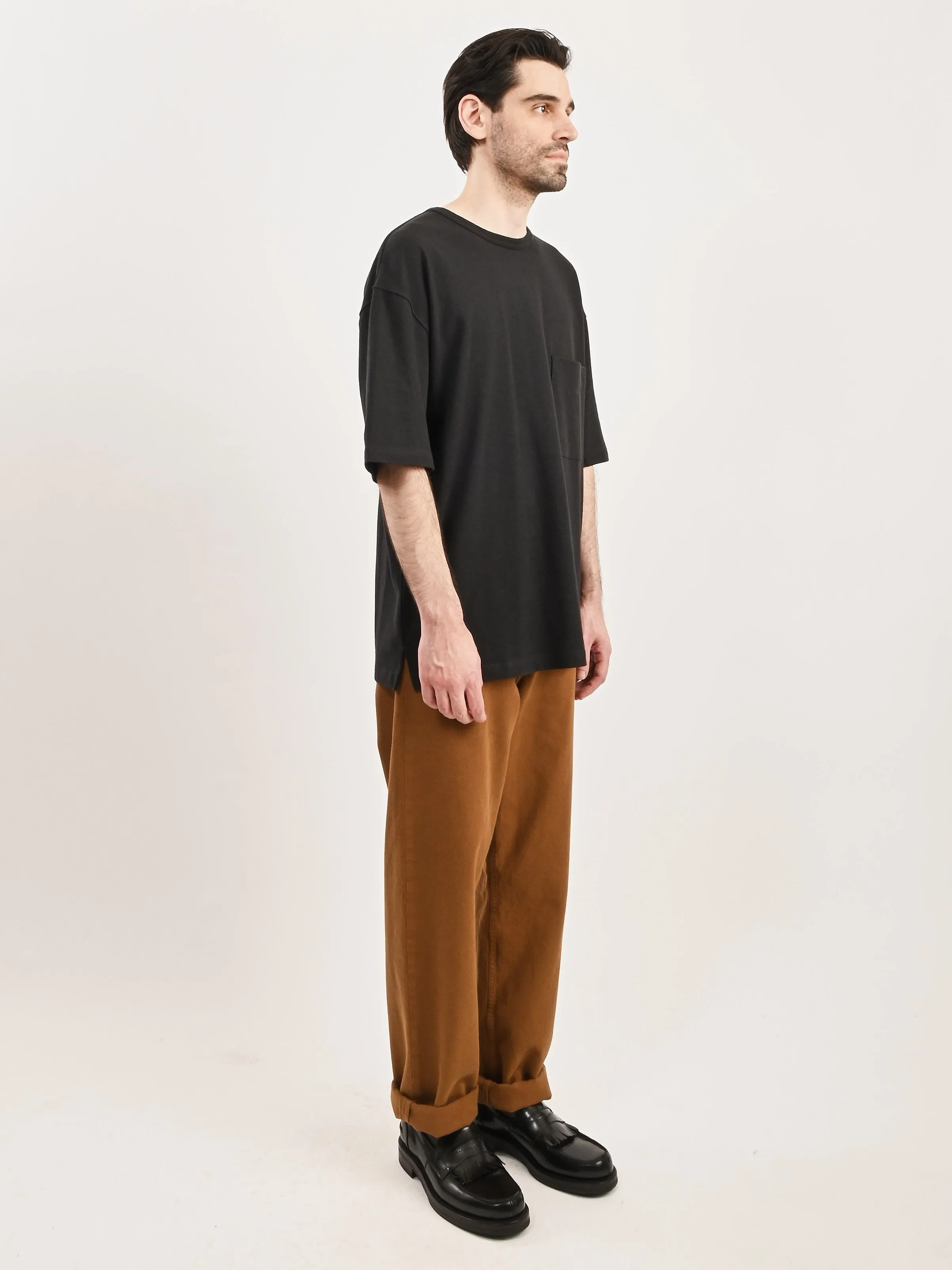 Jet Black Boxy S/S T-Shirt